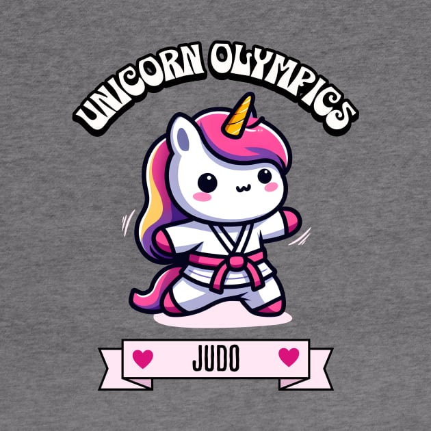 Judo Unicorn Olympics🥋🦄 - Ippon Cuteness! by Pink & Pretty